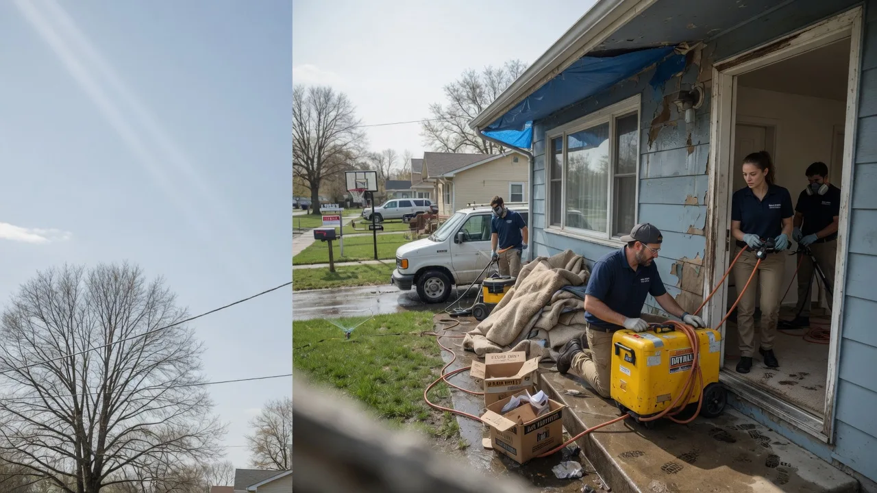 Basement Flood Cleanup in Albion, MI near me